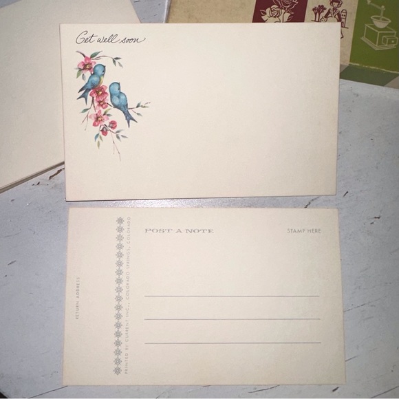 Vintage Post A Note Boxed Post Card Greeting Card Set Mid Century - Picture 11 of 14